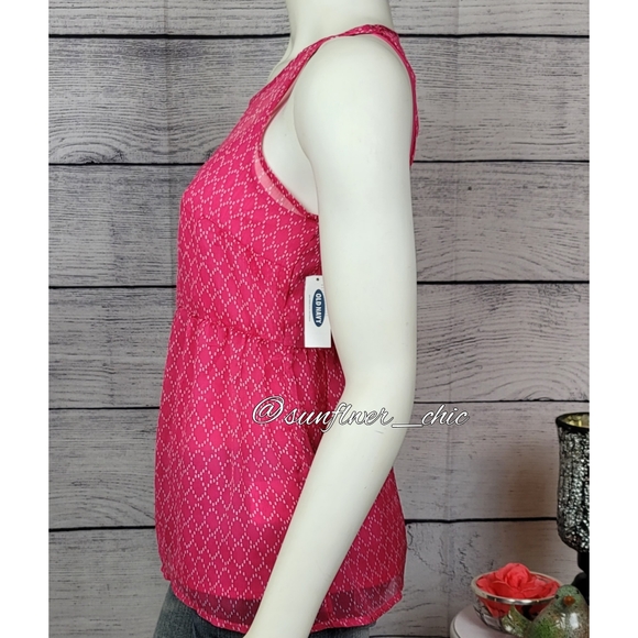 🆕️Old Navy Babydoll Sheer Tank - Picture 5 of 11